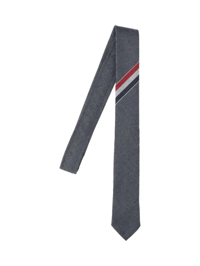 Thom Browne Rwb Tie In Gray