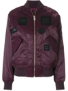 VERSUS VERSUS PATCH BOMBER JACKET - PINK,BD50382BT2098612288579