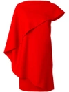 GIVENCHY asymmetric sleeve dress,17I213419412288080
