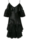 MARIA LUCIA HOHAN ruffle blouse,DYSISBLACK12238068