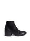 MARSÈLL 'Funghetto' buffed deerskin leather ankle boots