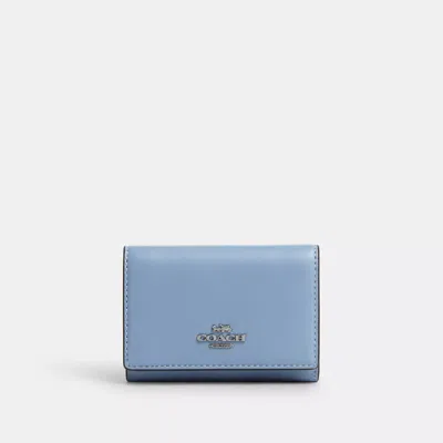 Coach Outlet Micro Wallet In Blue