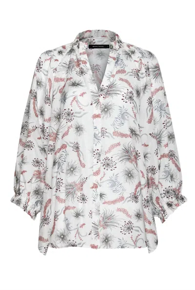 Magali Pascal Isabel Shirt In Wildflower Light In White