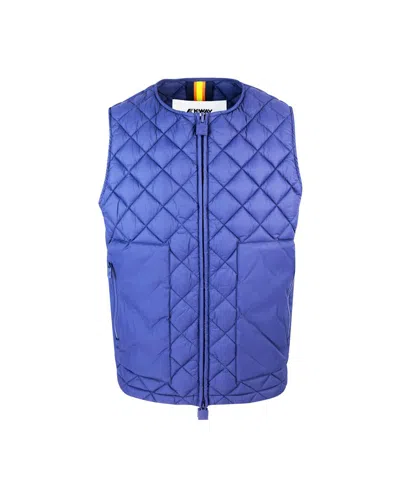 K-way Waistcoat In Sky Blue