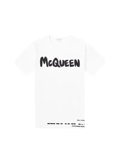 Alexander Mcqueen T-shirt  Men In White