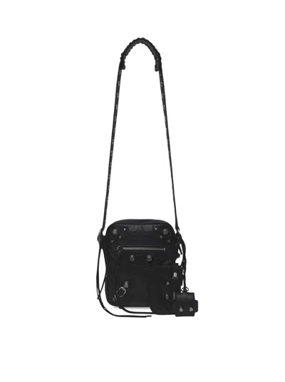 Balenciaga Le Cag M Cross In Black