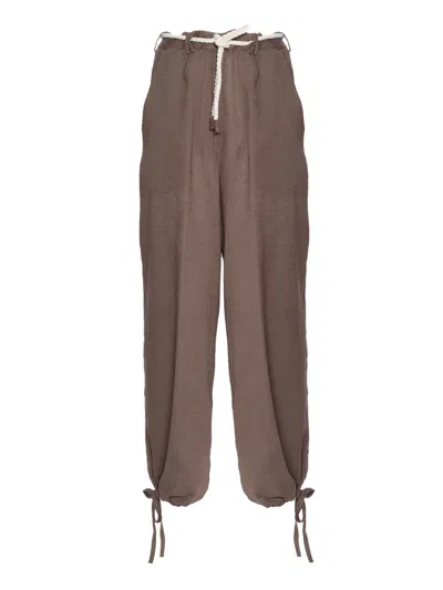 Ballantyne Trousers In Brown