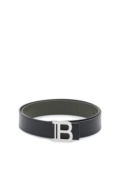 Balmain Reversibile B-belt In Multicolor