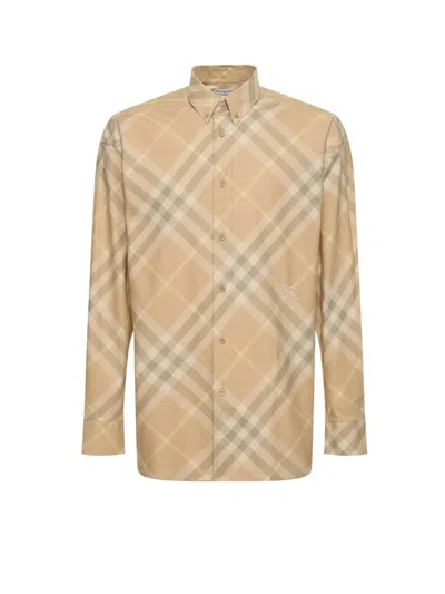 Burberry Shirt In Beige