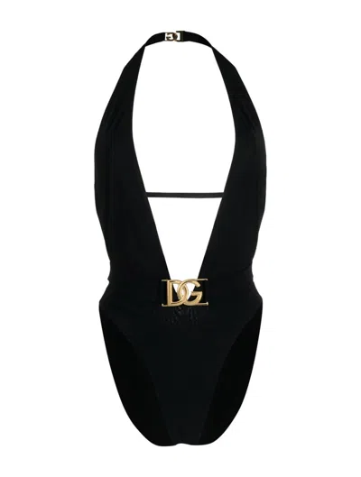 Dolce & Gabbana One-pieces Swimwear In Black