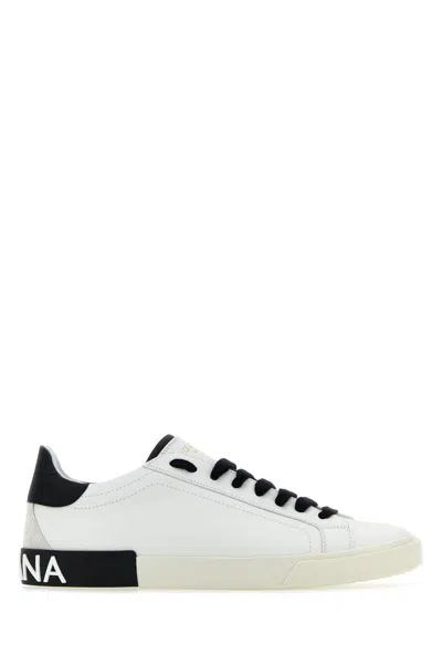 Dolce & Gabbana Sneakers In Bianconero