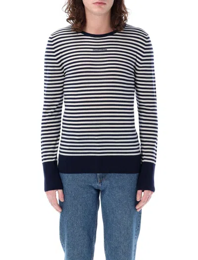 Dolce & Gabbana Striped Jumper Jumper, Cardigans Multicolor In Blue White