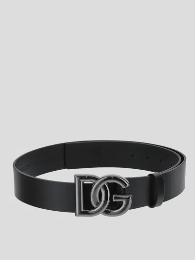 Dolce & Gabbana Dolce&gabbana Belt In Black