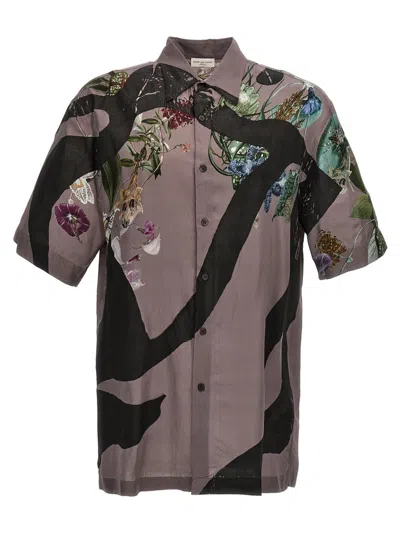 Dries Van Noten Cassidye Shirt In Púrpura