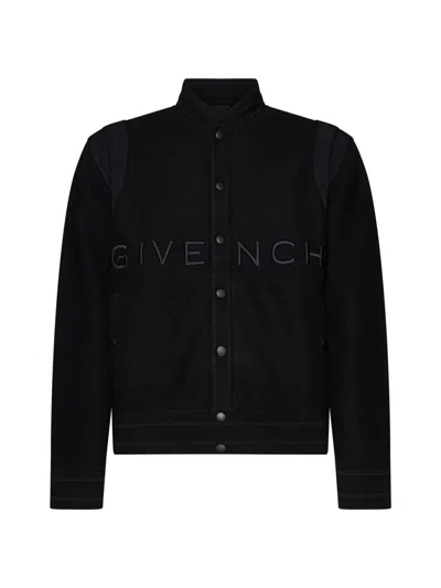 Givenchy Coats In Black