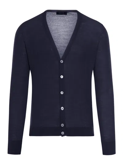 Nome Cardigan Jumper In Blue