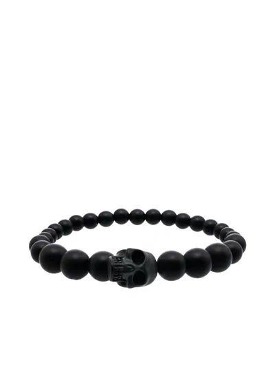 Mcqueen Bracelets Jewellery In Black