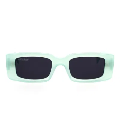 Off-white Sunglasses In Green