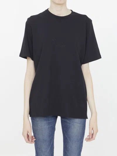 Saint Laurent T-shirt In Black