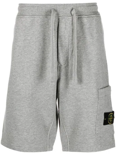 Stone Island Shorts In Gray