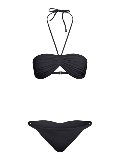 Sucrette Bikinis Swimwear In Black