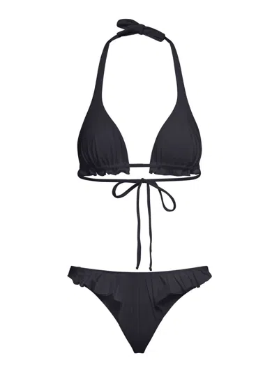 Sucrette Bikinis Swimwear In Black