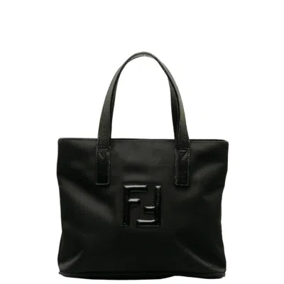 Fendi Black Synthetic Shoulder Bag ()