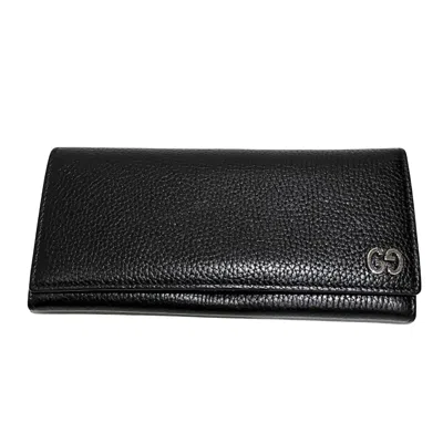 Gucci Black Leather Wallet  ()