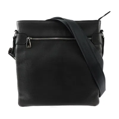 Pre-owned Louis Vuitton Sasha Black Leather Shoulder Bag ()