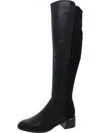 Calvin Klein Jotty Womens Faux Leather Zipper Over-the-knee Boots In Black
