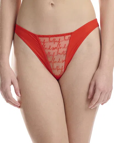 Wolford Bikini Brief In Red