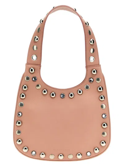 Panconesi Diamanti Saddle Bag S Hand Bags In Pink