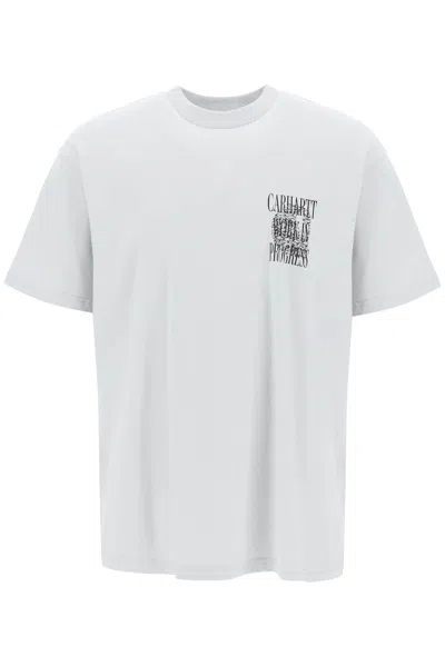 Carhartt T Shirt Always A Wip In Grey
