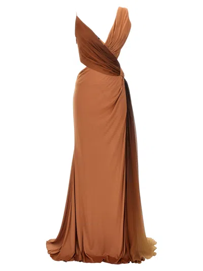 Roberto Cavalli Dress  Woman Color Bronze