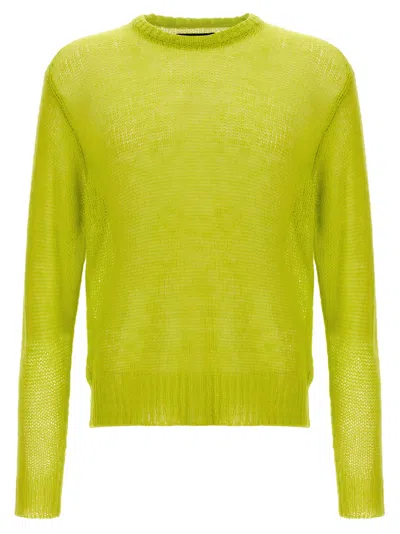 Stussy Loose Sweater Sweater, Cardigans Yellow