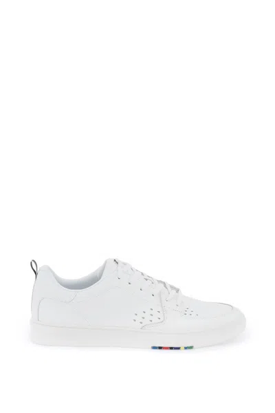 Ps By Paul Smith Cosmo Leather Trainers In White