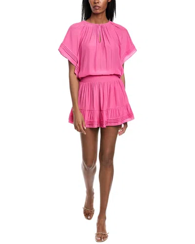 Ramy Brook Ryland Mini Dress In Pink
