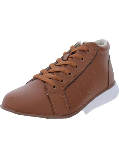 Propét Travelfit Bootie Womens Lifestyle Fashion Walking Shoes In Brown