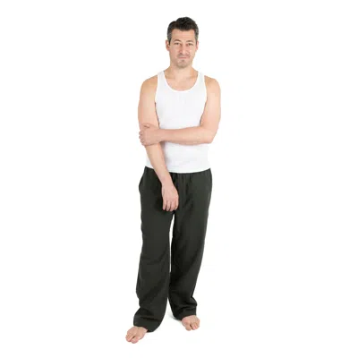 Leveret Mens Flannel Pajama Pants In Grey