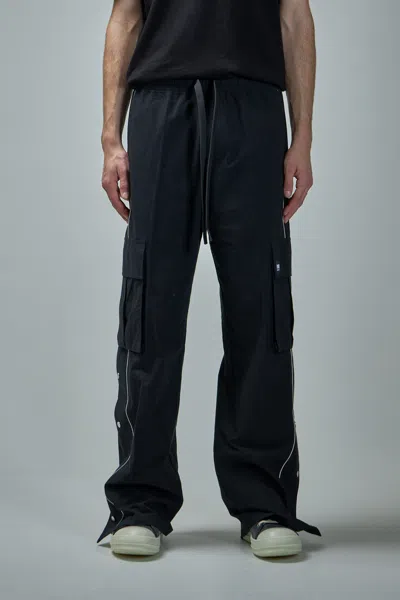 Nahmias Men's Track Cargo Pants In Blk