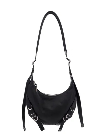 Givenchy Man Black Nylon Blend Voyou Crossbody Bag