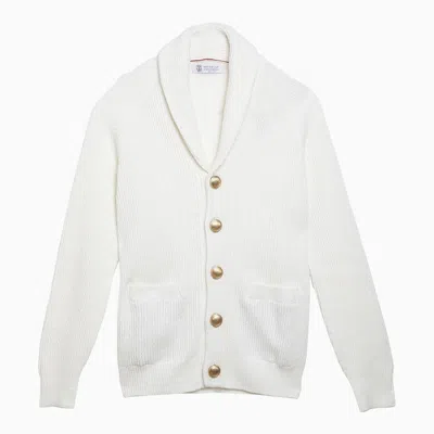 Brunello Cucinelli Cardigan  Men In White