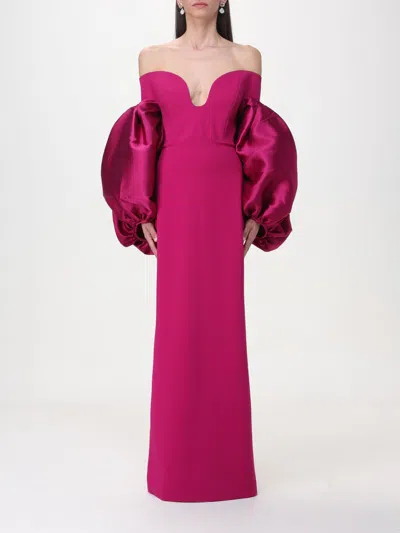Solace London Dress  Woman Colour Fuchsia In Pink
