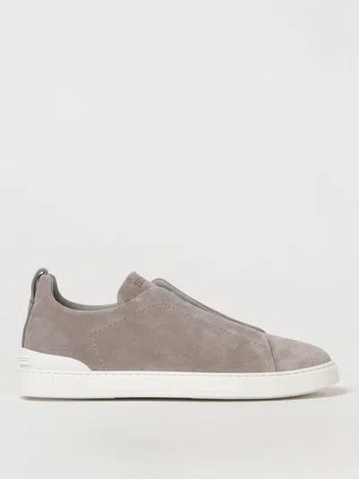 Zegna Sneakers  Men Color Grey In Gray