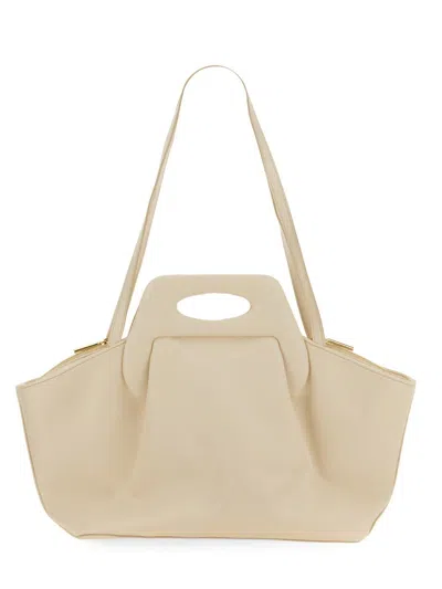 Themoirè Bag Dhea In Ivory