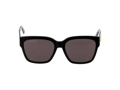 Balenciaga Sunglasses In Black Black Grey