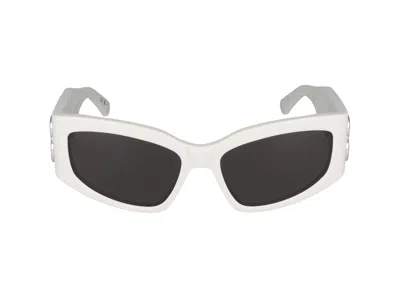 Balenciaga Sunglasses In White White Grey