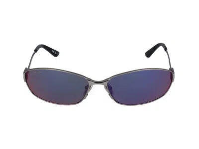 Balenciaga Sunglasses In Ruthenium Ruthenium Violet