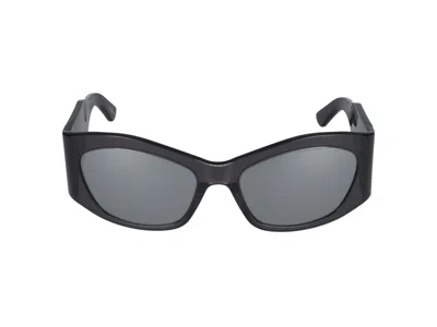 Balenciaga Sunglasses In Grey Grey Silver