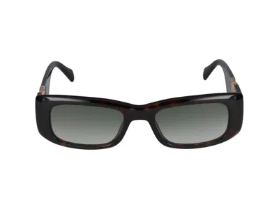 Blumarine Sunglasses In Dark Havana Glossy